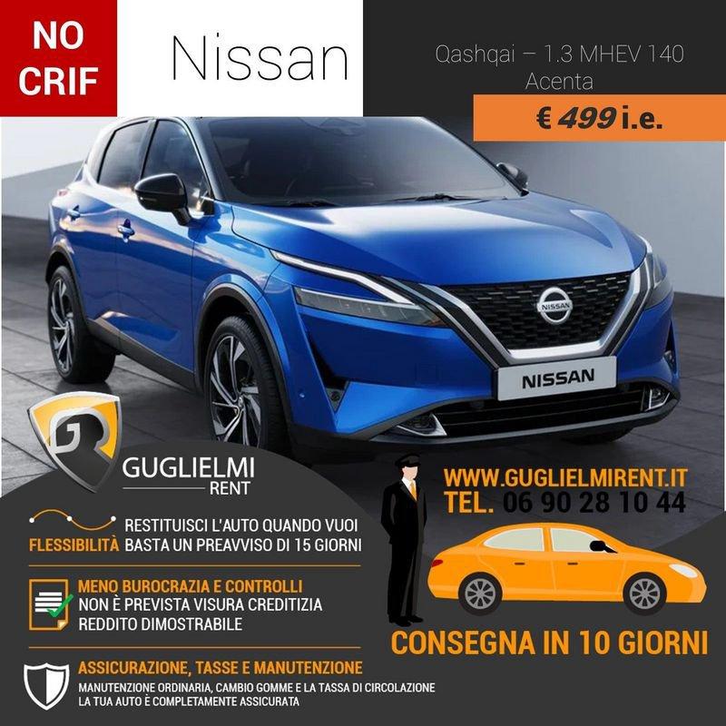 Nissan Qashqai 549€ MHEV Acenta NOLEGGIO NO CRIF Ibrida