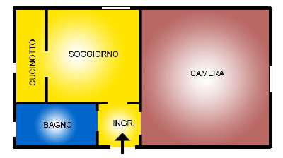 Renta Dos habitaciones, Bologna