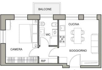 Renta Dos habitaciones, Alessandria