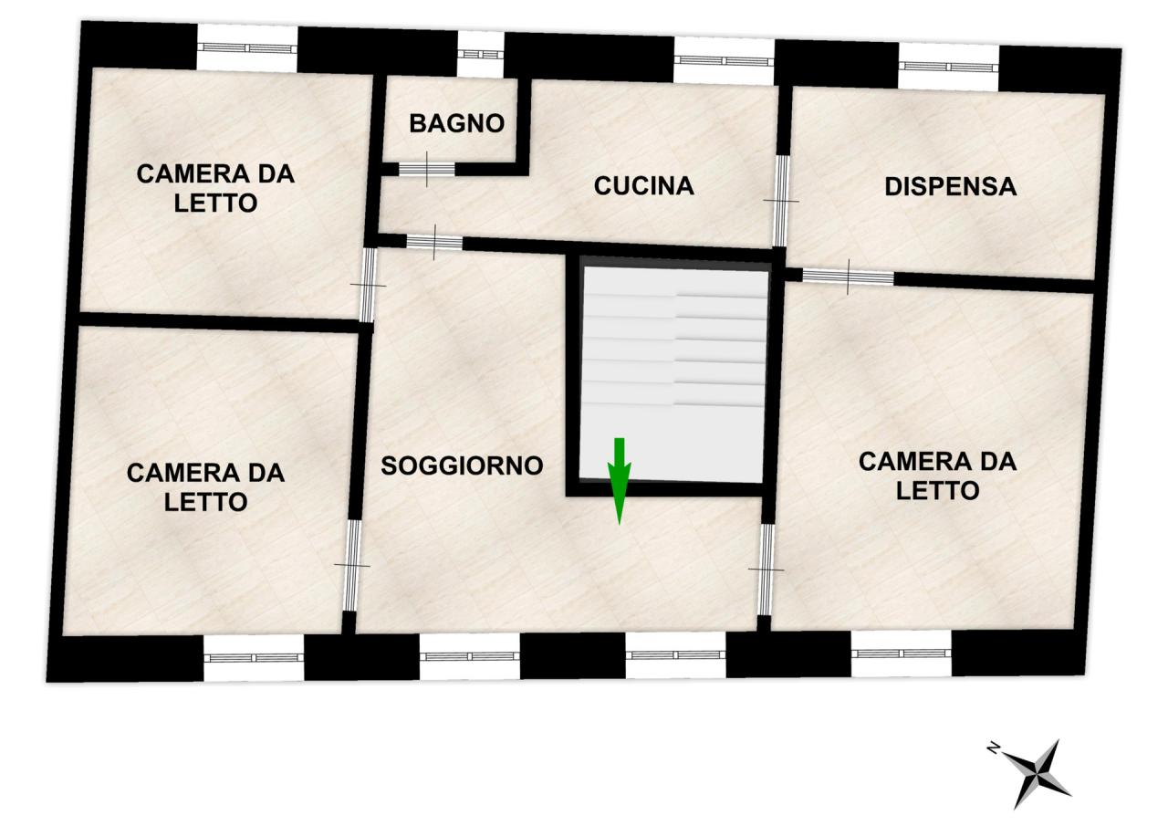 Vicolo dell´Olmo 14 Centro storico 8 vani 160mq