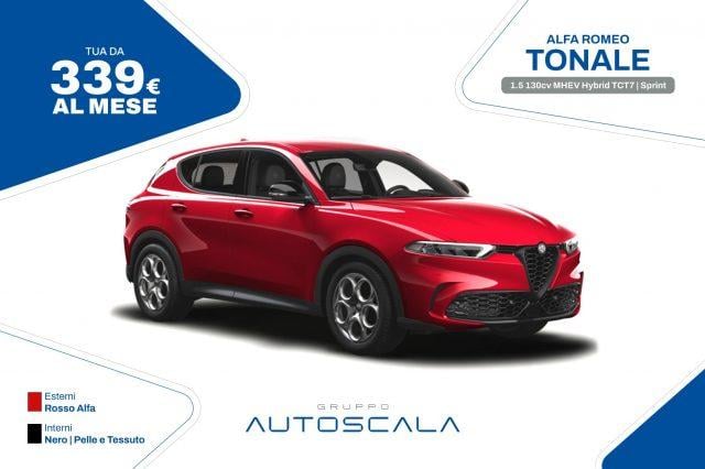 ALFA ROMEO Tonale 1.5 130cv MHEV Hybrid TCT7 Sprint Elettrica/Benzina