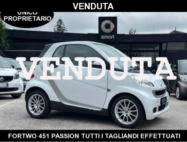 SMART ForTwo 1000 52 kW coupé passion TUTTI I TAGLIANDI EFFETTU Benzina