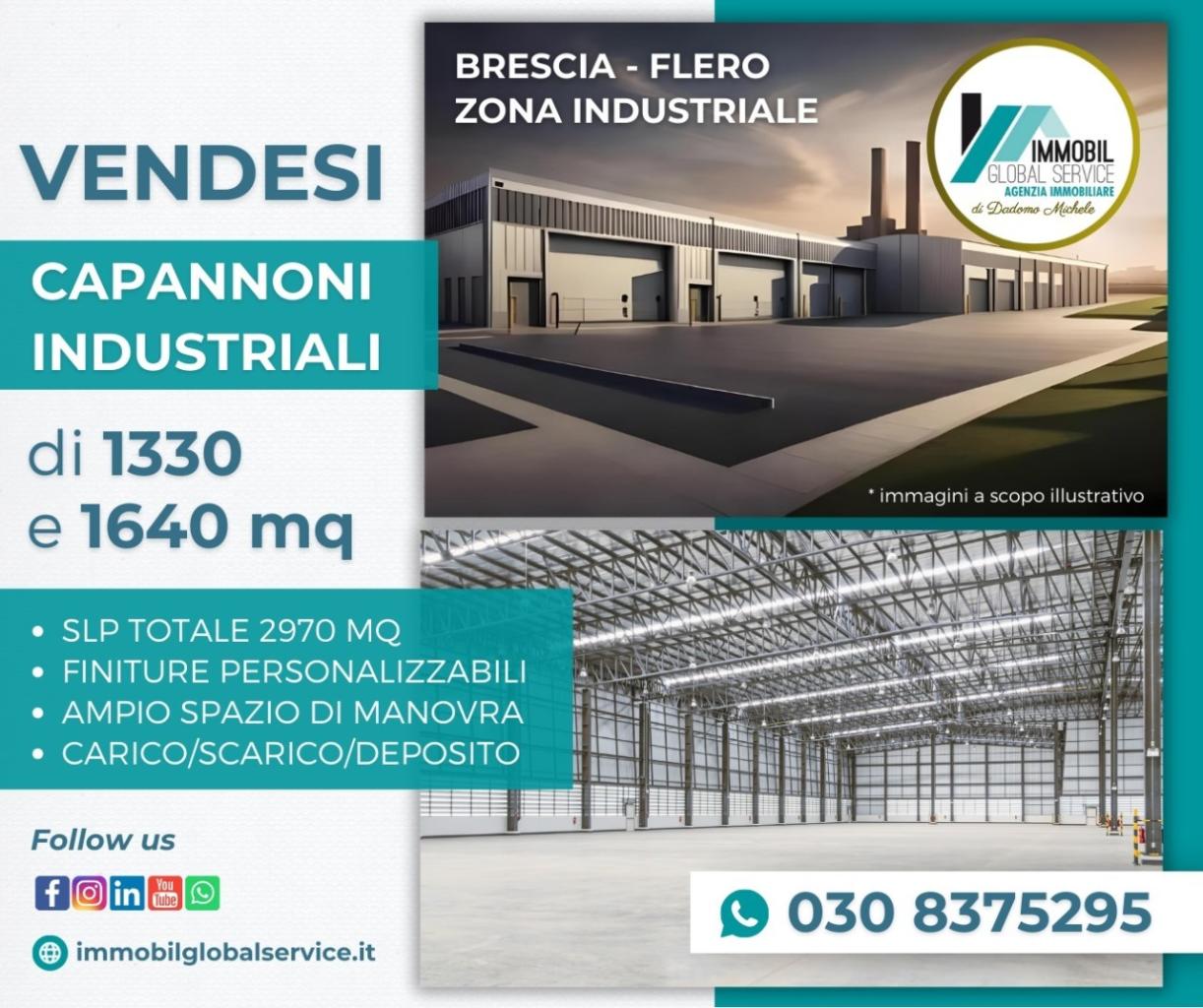 Industriale Via Caselle quadrilocale 1330mq
