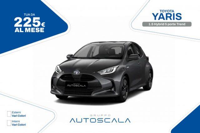 TOYOTA Yaris 1.5 Hybrid 5 porte Trend Elettrica/Benzina
