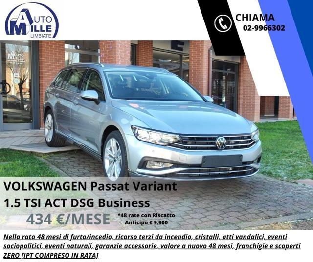 VOLKSWAGEN Passat Variant 1.5 TSI ACT DSG Business Benzina