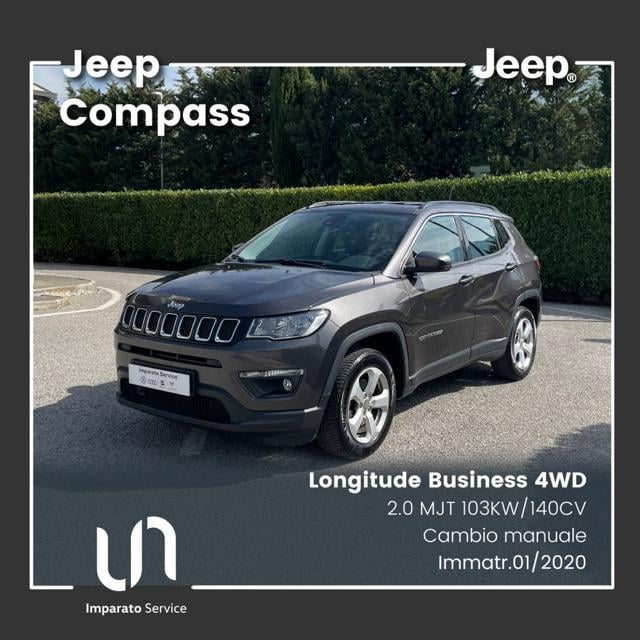 JEEP Compass 2.0 MJT Longitude Business 4WD 103KW/140CV Diesel