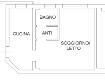 Venta Dos habitaciones, Reggio nell'Emilia foto