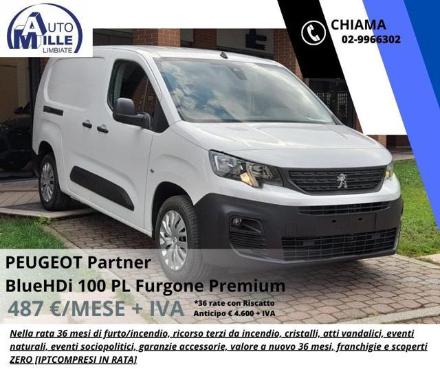 PEUGEOT Partner BlueHDi 100 PL Furgone Premium Diesel