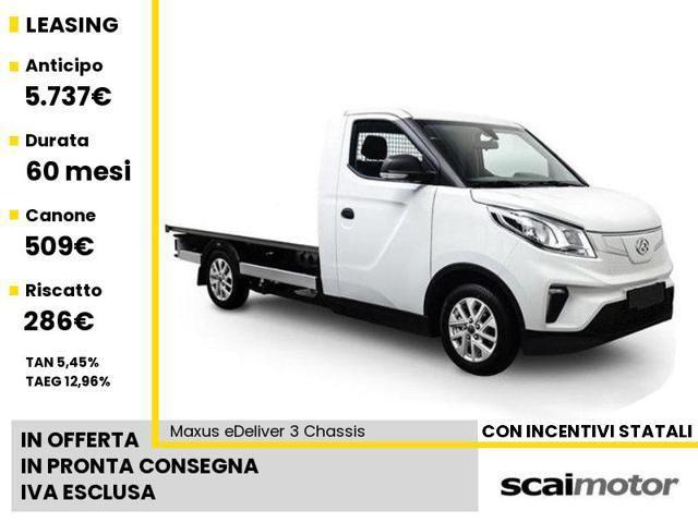 MAXUS eDeliver 3 Chassis Cab Elettrica