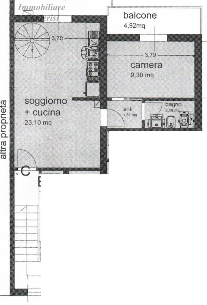 Appartamento quadrilocale 101mq