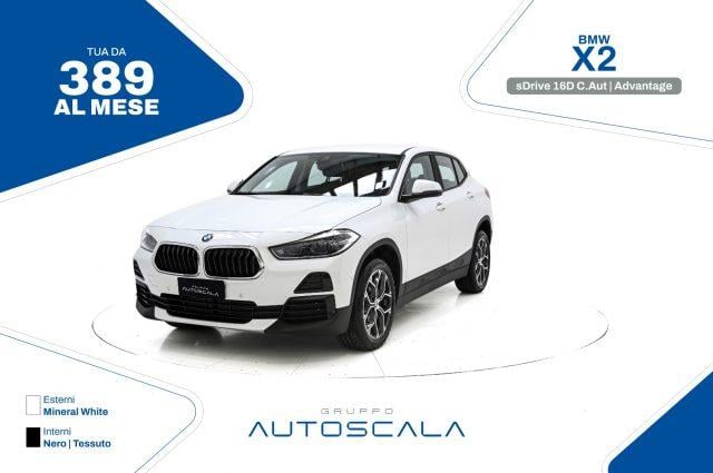 BMW X2 sDrive 16d C. Autom. Advantage #Listino 46.446,63? Diesel