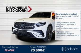 MERCEDES-BENZ GLC 300 Elettrica/Diesel 2023 usata