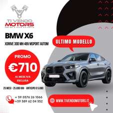 BMW X6 Elettrica/Diesel usata