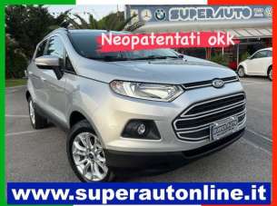 FORD EcoSport Diesel 2016 usata