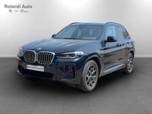 BMW X3 Elettrica/Diesel 2022 usata