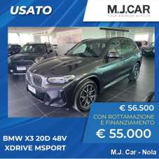 BMW X3 Elettrica/Diesel 2024 usata