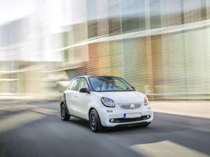 SMART ForFour Benzina/GPL 2015 usata, Napoli