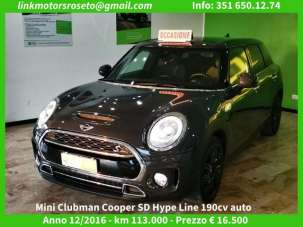 MINI Clubman Diesel 2016 usata