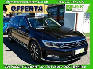 VOLKSWAGEN Passat Variant Diesel 2016 usata