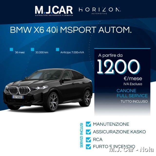 BMW X6 Elettrica/Benzina usata foto