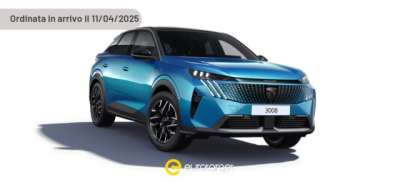 PEUGEOT 3008 Elettrica/Benzina usata