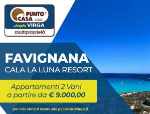 Sale Appartamento, Favignana