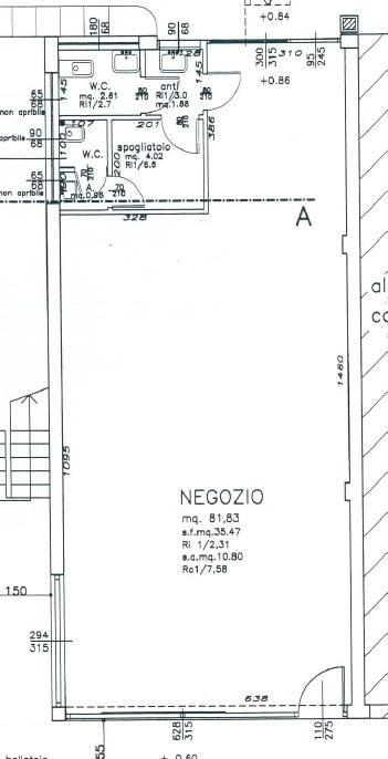 Affitto 3 vetrine, Forlimpopoli foto