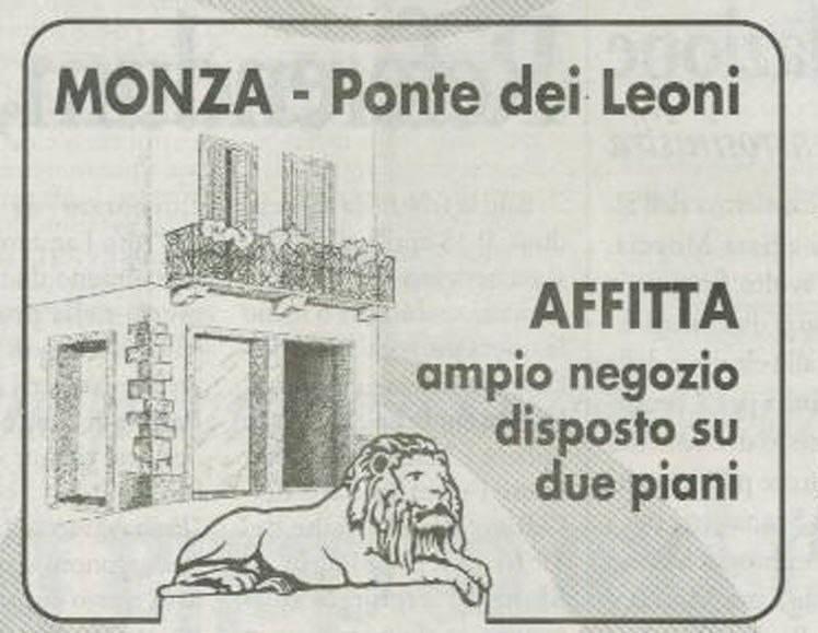 Affitto Negozio, Monza foto