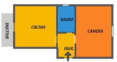 Mieten Zwei zimmer, Bologna