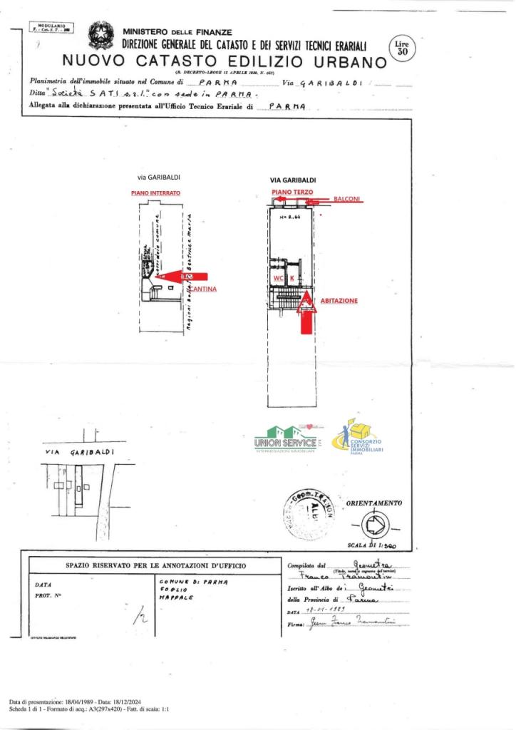 Verkauf Zimmer, Parma foto