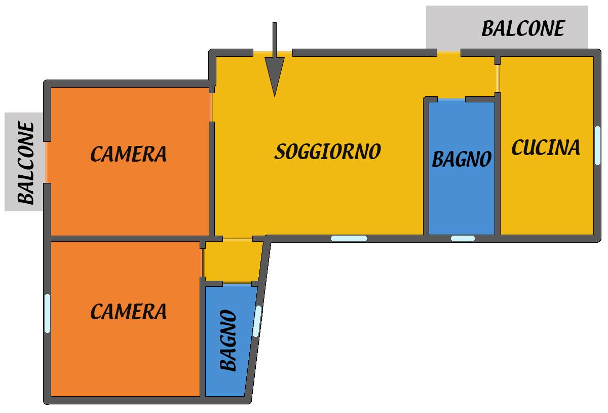 Verkauf Vier zimmer, Bologna foto