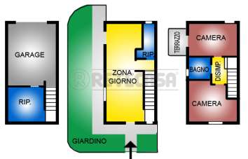 Vendita Quadrivani, Santa Maria a Monte