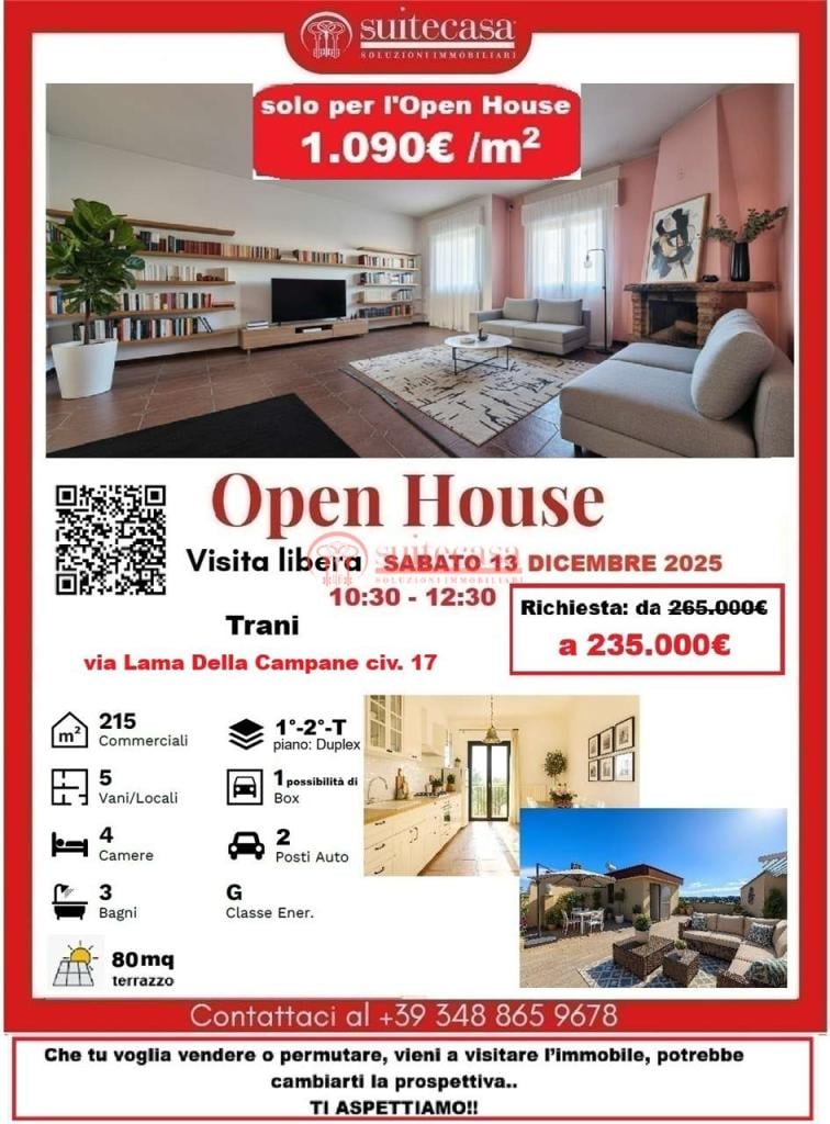 pentavano in vendita a Trani in zona Capirro