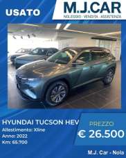 HYUNDAI Tucson Elettrica/Benzina 2022 usata HYUNDAI Tucson Elettrica/Benzina 2022 usata