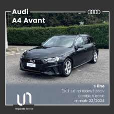 AUDI A4 Elettrica/Diesel 2024 usata, Salerno