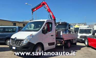 RENAULT MASTER  2.3 DCI 145cv " CASSONE FISSO - GRU FASSI Diesel 2018 usata, Napoli